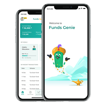 The FundsGenie app